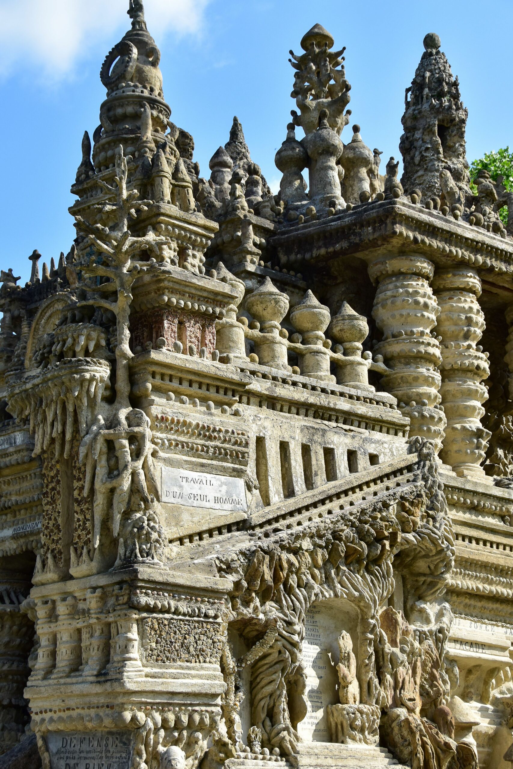 Palais Idéal du Facteur Cheval à Hauterives dans la Drôme